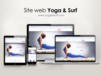 template pour site web yoga